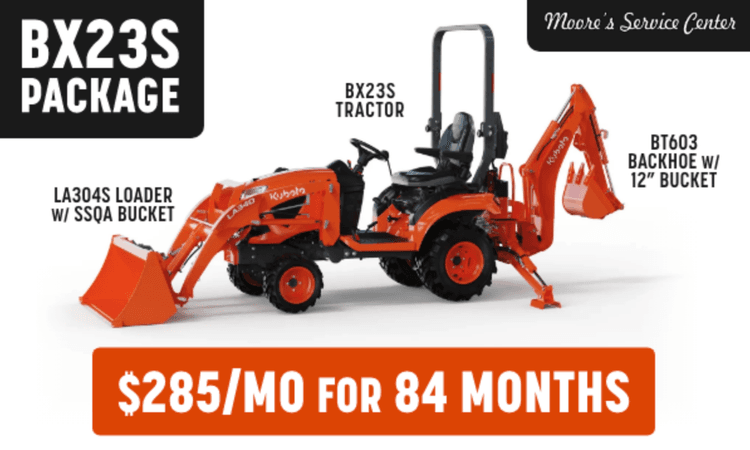 BX23S Tractor Package