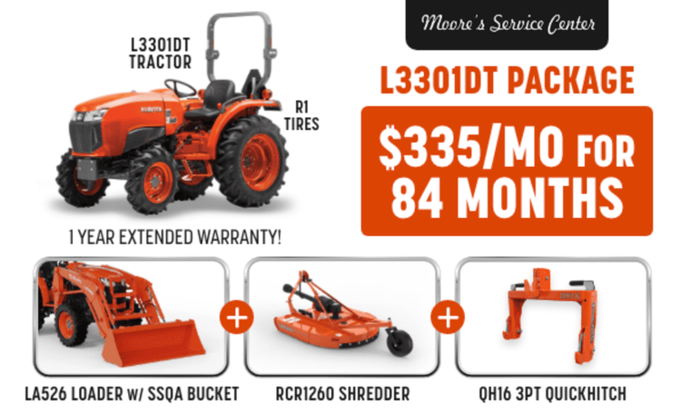 L3301DT Tractor Package