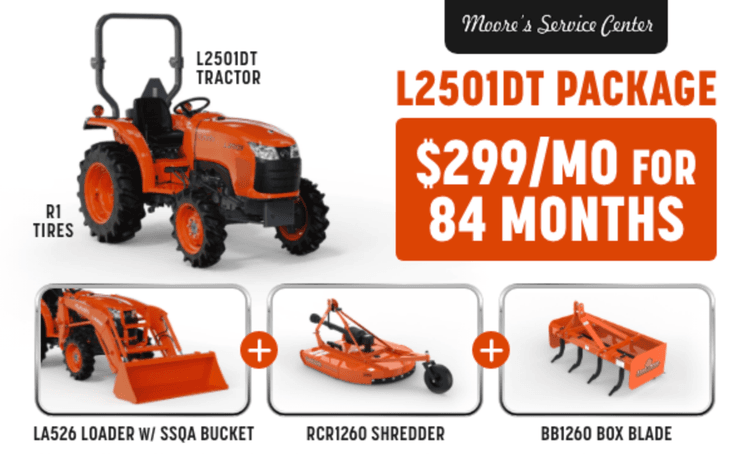 L2501DT Tractor Package